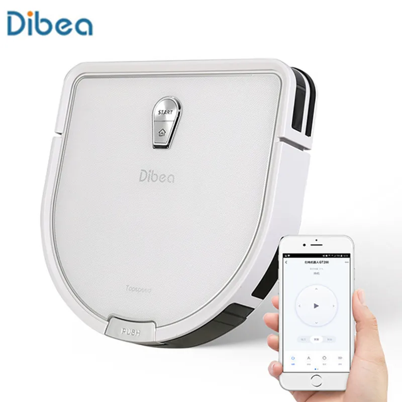 Dibea GT200 умный гироскоп робот пылесос для влажного и сухого | Пылесосы -32969365755