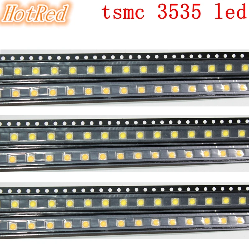 Оригинальный светодиодный диодный чип светильник TSMC 3535 SMD высокой мощности 100 шт.