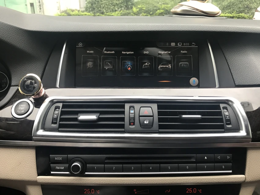 Cheap Liislee For BMW 5 Series F10 / F11  2013~2016 Android Car Radio Audio Video Multimedia Player WIFI GPS Navi Navigation 9
