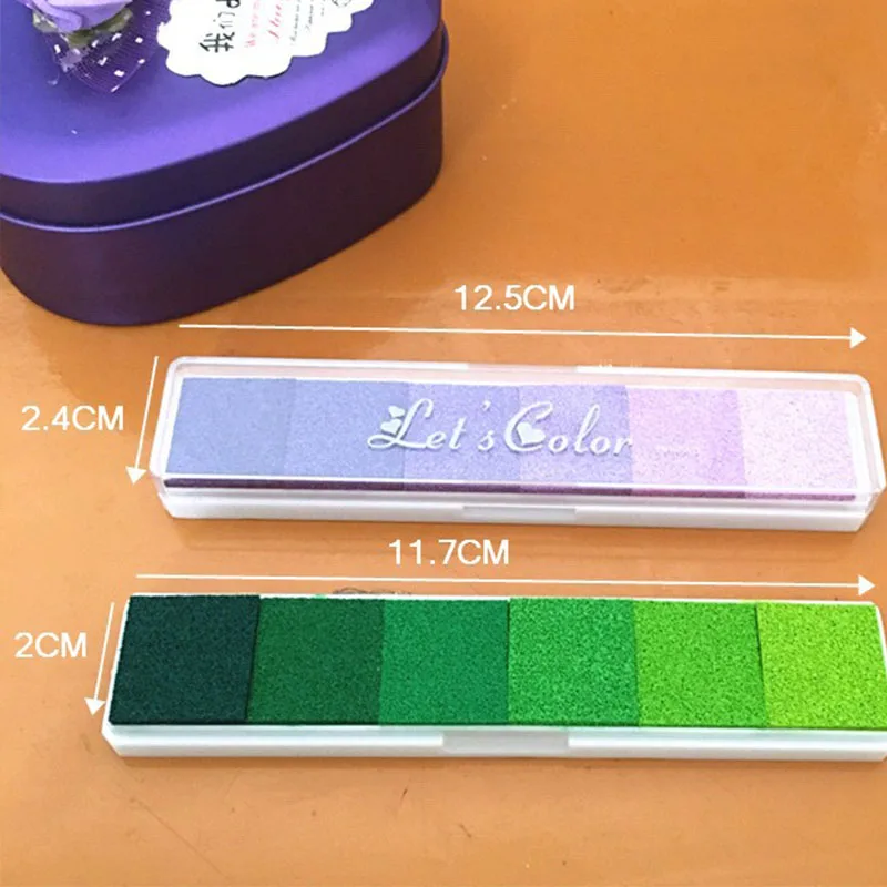 1pc-6-Colors-Gradient-Inkpad-Craft-Oil-Based-DIY-Ink-Pads-Fingerprint-Stamp-Pad-for-Scrapbooking (5)