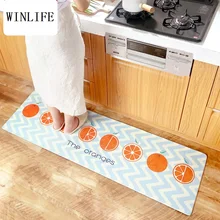 WINLIFE, японский стиль, водонепроницаемые ковры, оранжевые, Противоскользящие коврики для ванной комнаты/отеля/кухни/йоги, домашние коврики