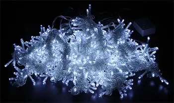 

3x3/6x3M Led String Light Christmas Wedding Garden Party Waterproof Fairy Curtain Lights with 8 Function Controller EU Plug