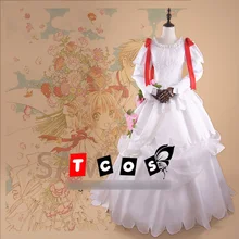 Anime CardcaptorSakura Boda vestido cosplay lolita vestido de fiesta Uniforme por encargo traje de halloween para las mujeres 2016