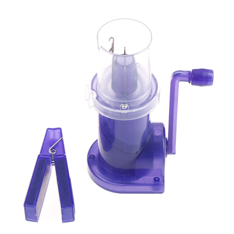 

Household Essential Yarn Ball Winder Winding Rope Lace Weaving Knitting Tool Embroider Machine Rotate Handle