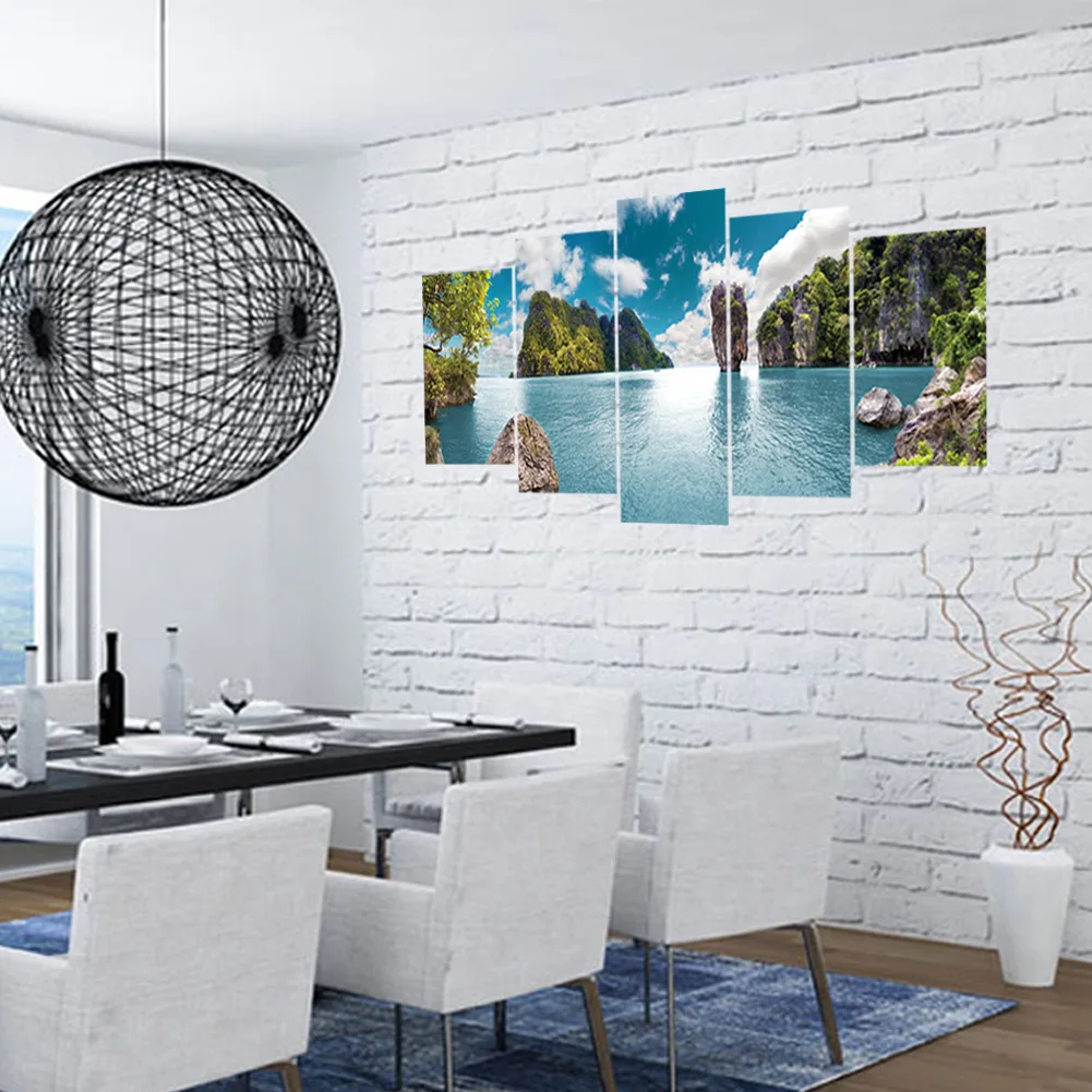 

3d Wall Stickers Room Decoration Thailand Sea Island Decorative Creative Bedside Stickers Home Decor Wall Stickers Murals