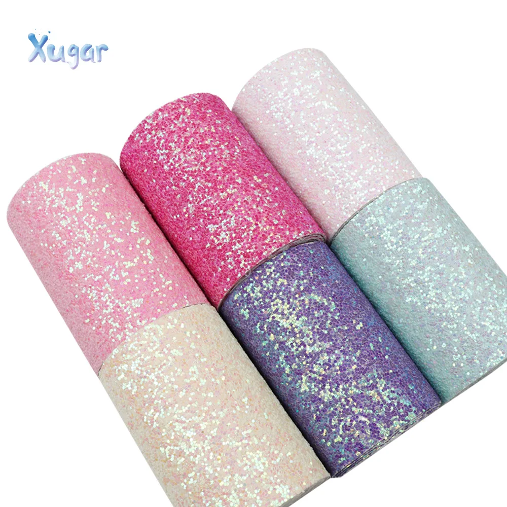 Xugar 2yards 3 75mm Candy Chunky Glitter Ribbon