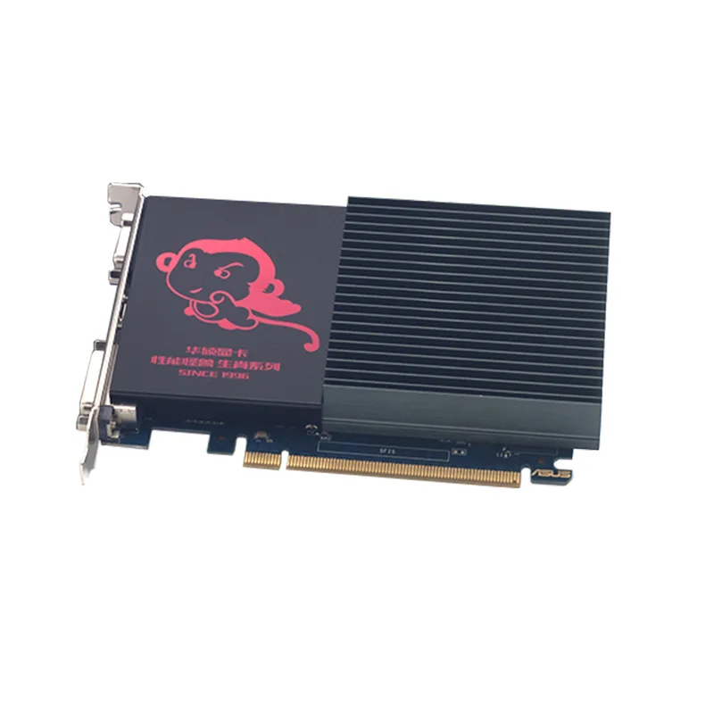 US $72.20 Full new ASUS GT710SL2G mute graphics HDMI DVI VGA DDR3