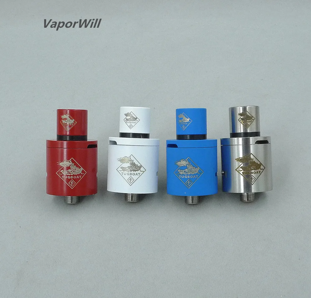 

Tugboat RDA Rebuildable Dripping Atomizer 22mm Mech Tank DIY Heating Wire Coil
