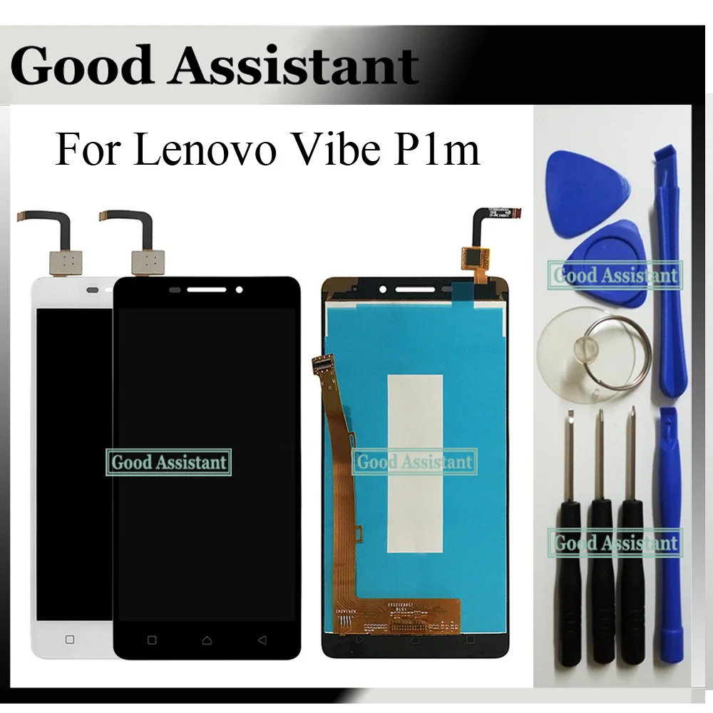 Высококачественный черный/белый 5 0 дюймов для Lenovo Vibe P1m P1ma40 P1mc50 сенсорный экран