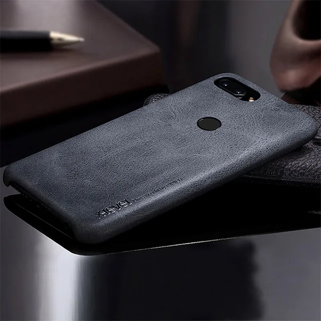 Black gray X-Level для xiaomi mi 8 lite чехол для xiaomi 8 lite чехол Винтажный стиль PU флип-кожа чехол для xiaomi 8 lite чехол - Цвет: Black gray
