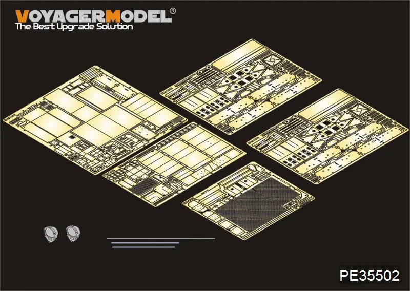 Voyager model 1/35 PE35502 Modern U.S.M1000 Trailer basic | Игрушки и хобби