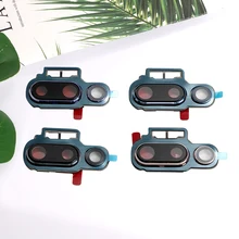 P20Pro для huawei P20 Pro объектив камеры стеклянный корпус задняя крышка с держатель для металлического каркаса запасные части для ремонта