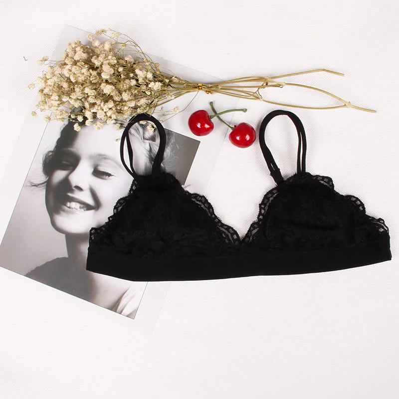 

2019 Sexy Lingerie Women Thin Lace Bra Seamless Bralette Wire Free Push Up Bra Lingerie Bras For Women Soutien Gorge Crop Tops