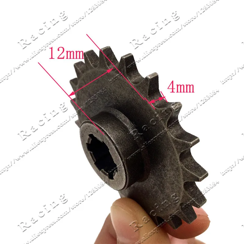Передняя Коробка передач Звездочка T8F 11 14 17 20 т 20 зубчатая шестерня для 47cc 49cc Minimoto мини Грязь велосипед ямы мопед скутер