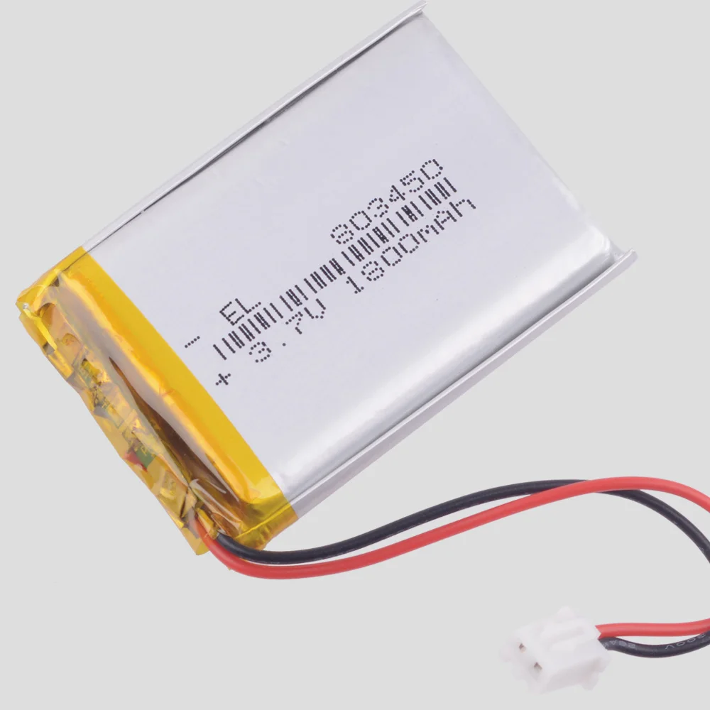 

3.7V,1800mAH,[803450] XHR-2P 2.54 PLIB; polymer lithium ion / Li-ion battery for GPS,mp3,mp4,mp5,dvd,bluetooth,model toy