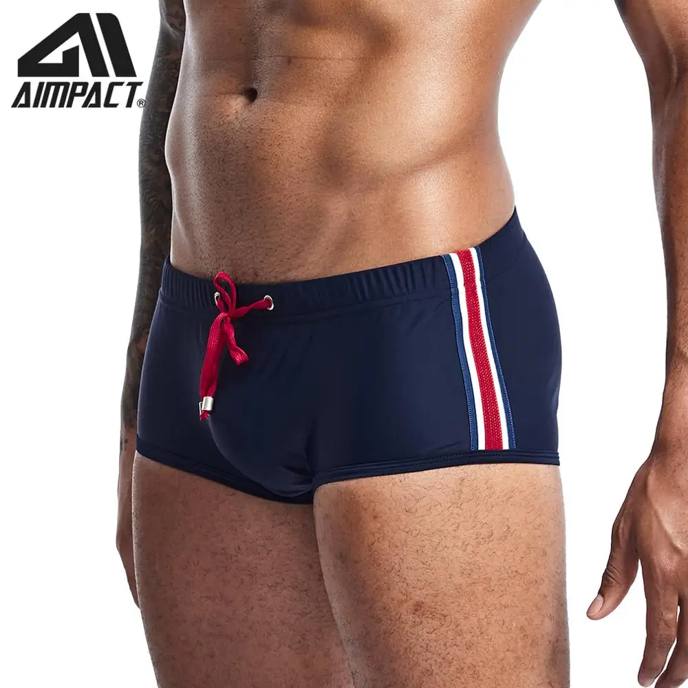mens square swim briefs