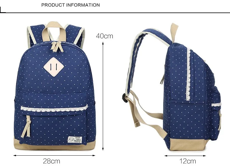 women backpack canvas