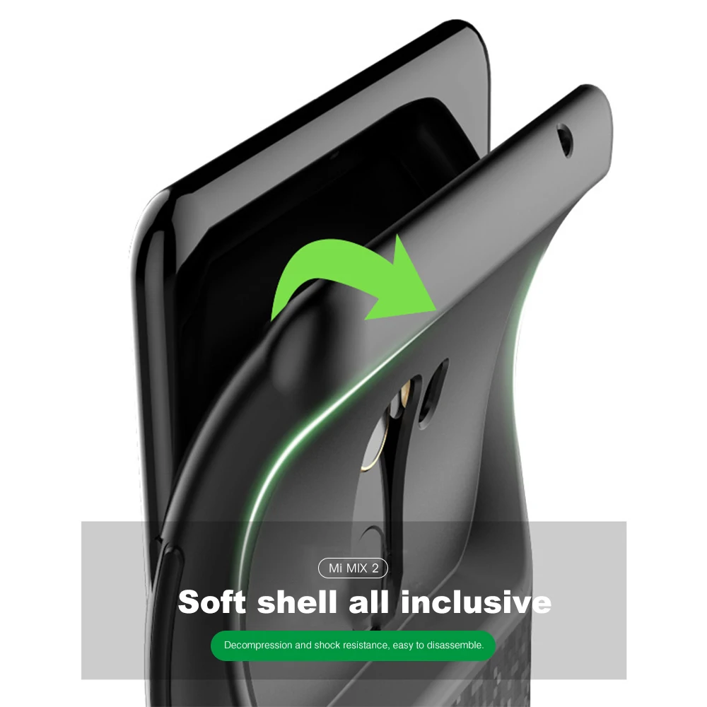 Чехол для аккумулятора Xiaomi Mi 8 8SE чехол зарядного устройства 6 6X мягкий зарядки Mix