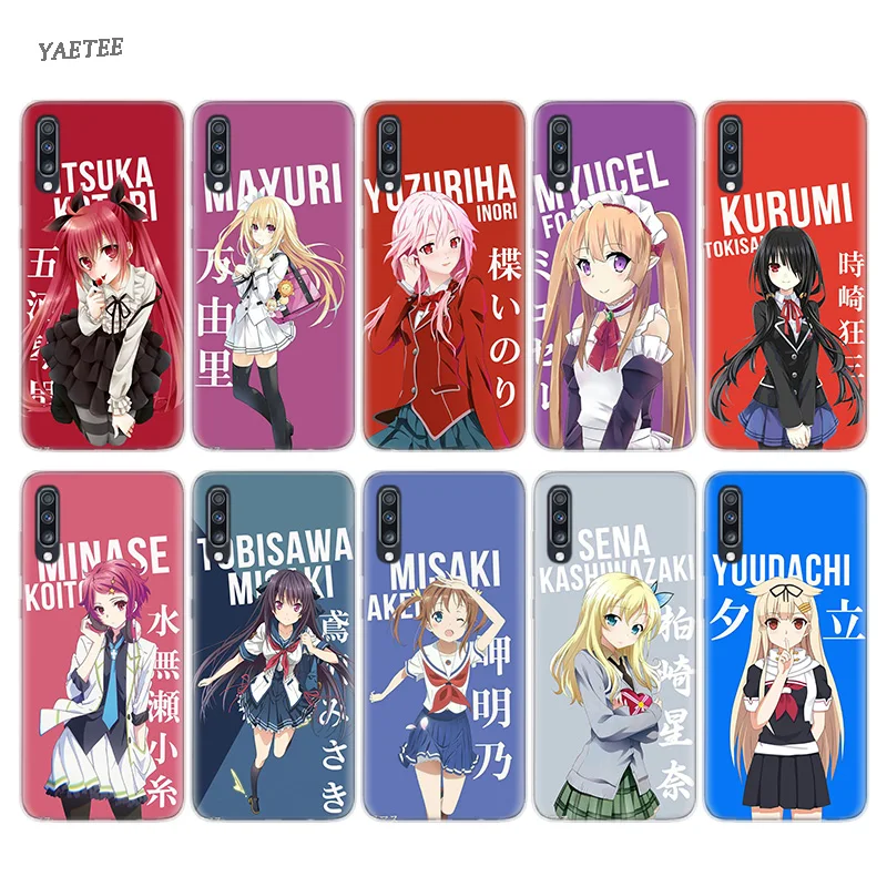 

Japanese anime Date A Live Movie Case For Samsung Galaxy S10 Plus M30 A50 A30 A70 A40 A40S M20 M10 A10 A20 A60 A80 A90 A20E Capa
