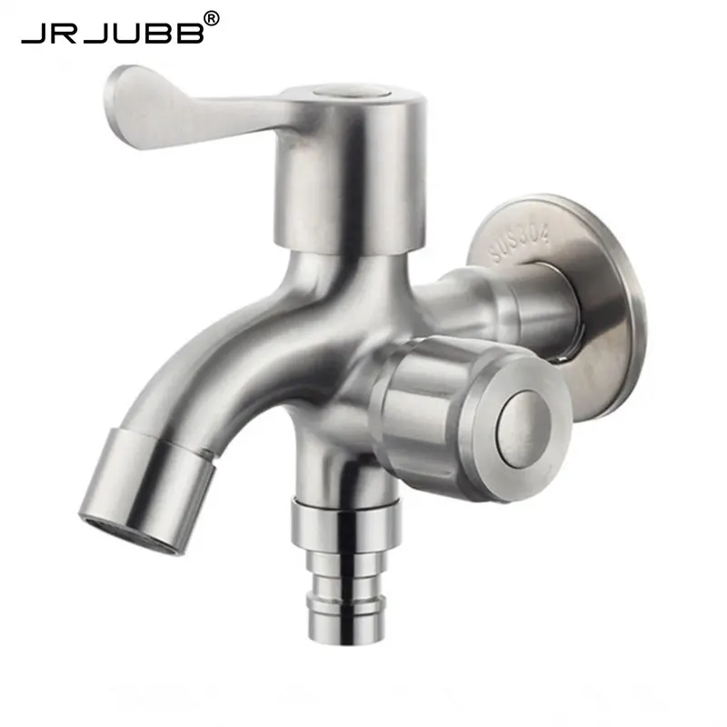 304 stainless steel double spouts Washing Machine Faucet Laundry Mop