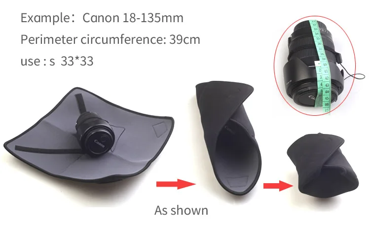 BIZOE камера защитная упаковка ткань одеяло для Canon Nikon sony DSLR Объектив ткань для вспышки Защитная крышка высокого качества