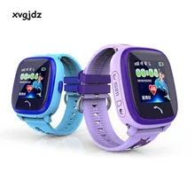 xvgjdz IP67 Waterproof SIM Smart Watch Touch Screen GPS SOS Locator Tracker Anti-Lost Kid Smartwatch Child Guard for iOS Android