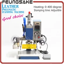 Pneumatic Stamping Machine 13*10,leather printer,Creasing machine,hot foil stamping machine,marking press,embossing machine 220v