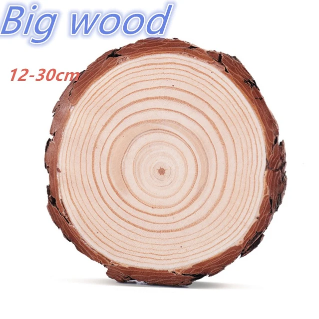 10pcs 30mm/35mm Round Wooden Plaques for Crafts, Great Wood Base for DIY  Craft Projects，Natural Pine Unfinished Wood Plaque - AliExpress