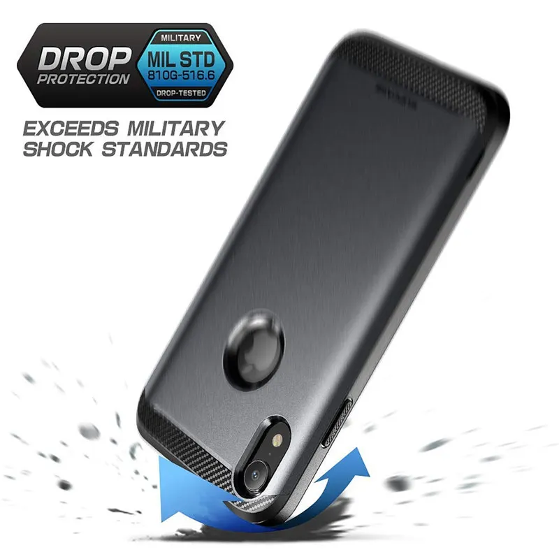 SUPCASE для iPhone XR чехол 6,1 дюймов UB Neo серия полный корпус защитный двойной слой Броня крышка со встроенным экраном протектор