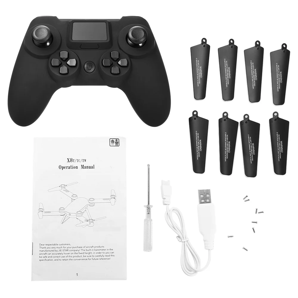 X8T X8TW RC Дрон складной с Wi Fi FPV системы 0.41MP HD Камера 2.4 г 4CH 6 ось гироскопа Quadcopter