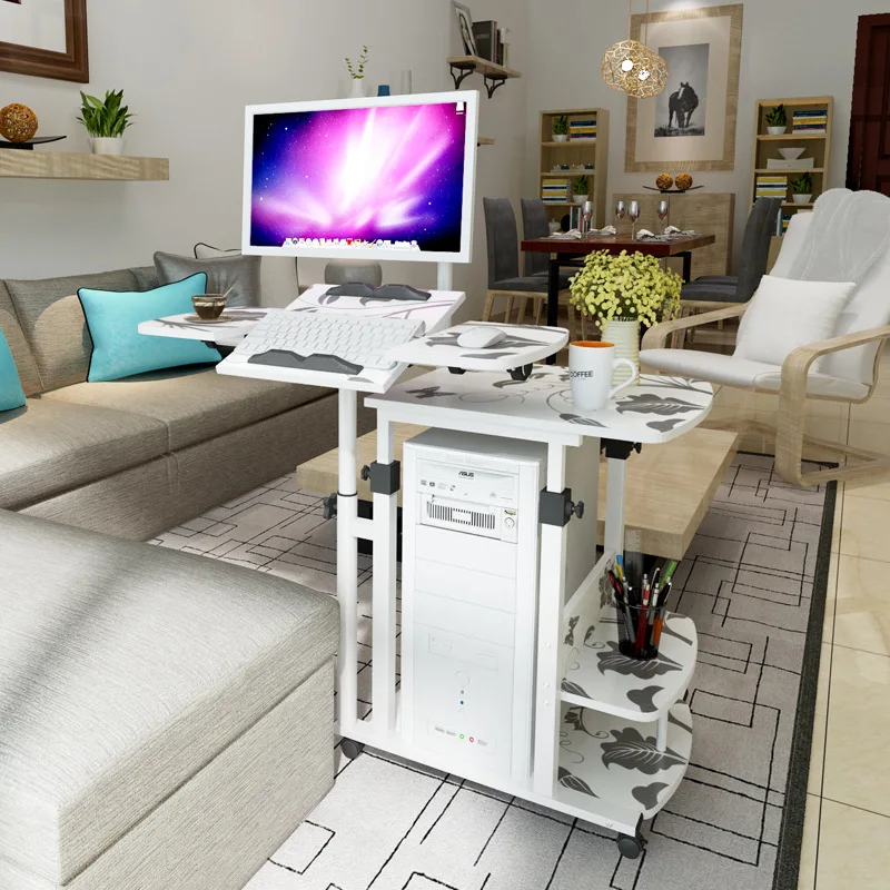 desktop Computer Table Adjustable &Portable Laptop Desk Rotate Laptop Bed Table Can be Lifted Standing Desk With Keyboard desktop Computer Table Adjustable &Portable Laptop Desk Rotate Laptop Bed Table Can be Lifted Standing Desk With Keyboard