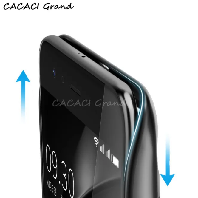  For xiaomi mi6 charging Case 5500mah Carbon Fiber Slim Backup mi6 Power Case Charger Cover Pack For
