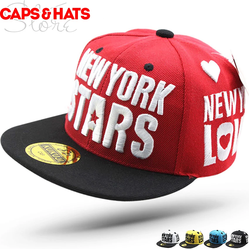 2019 Нью Йорк звезды детская бейсбольная Кепка Gorras дети хип хоп танец Snapback мальчики