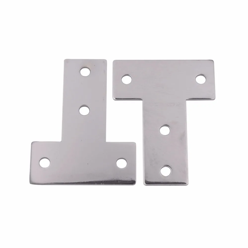 

European Standard Carbon Steel T-Type Connection Plate for 4040 Aluminum Extrusion Profile Set of 2