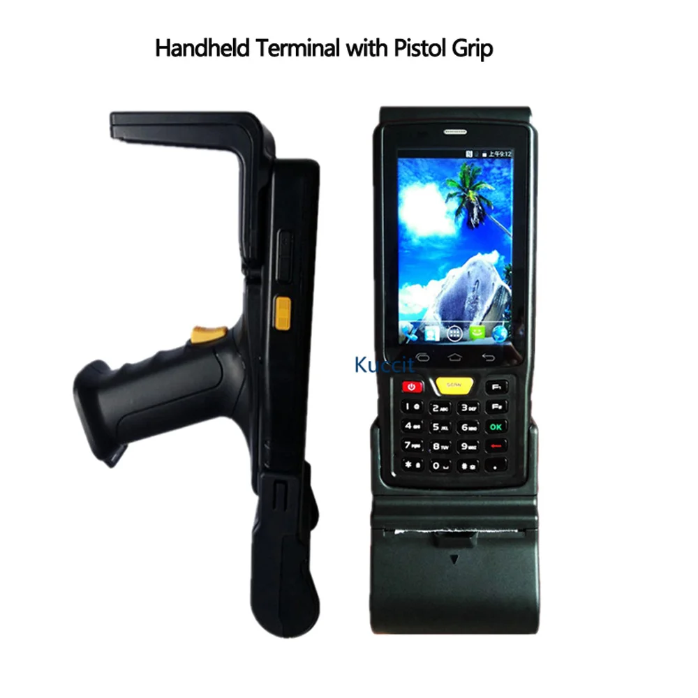 Оригинальный 1D 2D лазерный сканер штрих кода android PDA UHF Rfid ридер портативный
