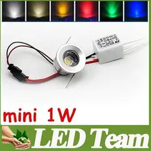 Прямая с завода 1 Вт Светодиодный светодиодные светильники бескорпусный, встраиваемый, потолочный светильник огни+ 3 года гарантии+ драйверы встраиваемые тёплого/печенья банка с крышкой/природа