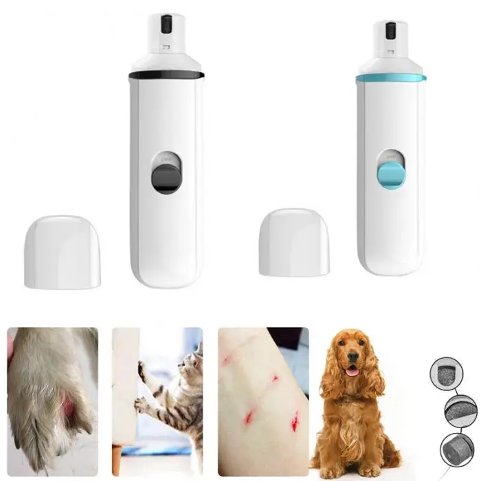Новая горячая собака кошки точилка для ногтей Электрический Pet триммеры для ногтей машинка для подрезания когтей инструменты для ухода за ногтями SMD66