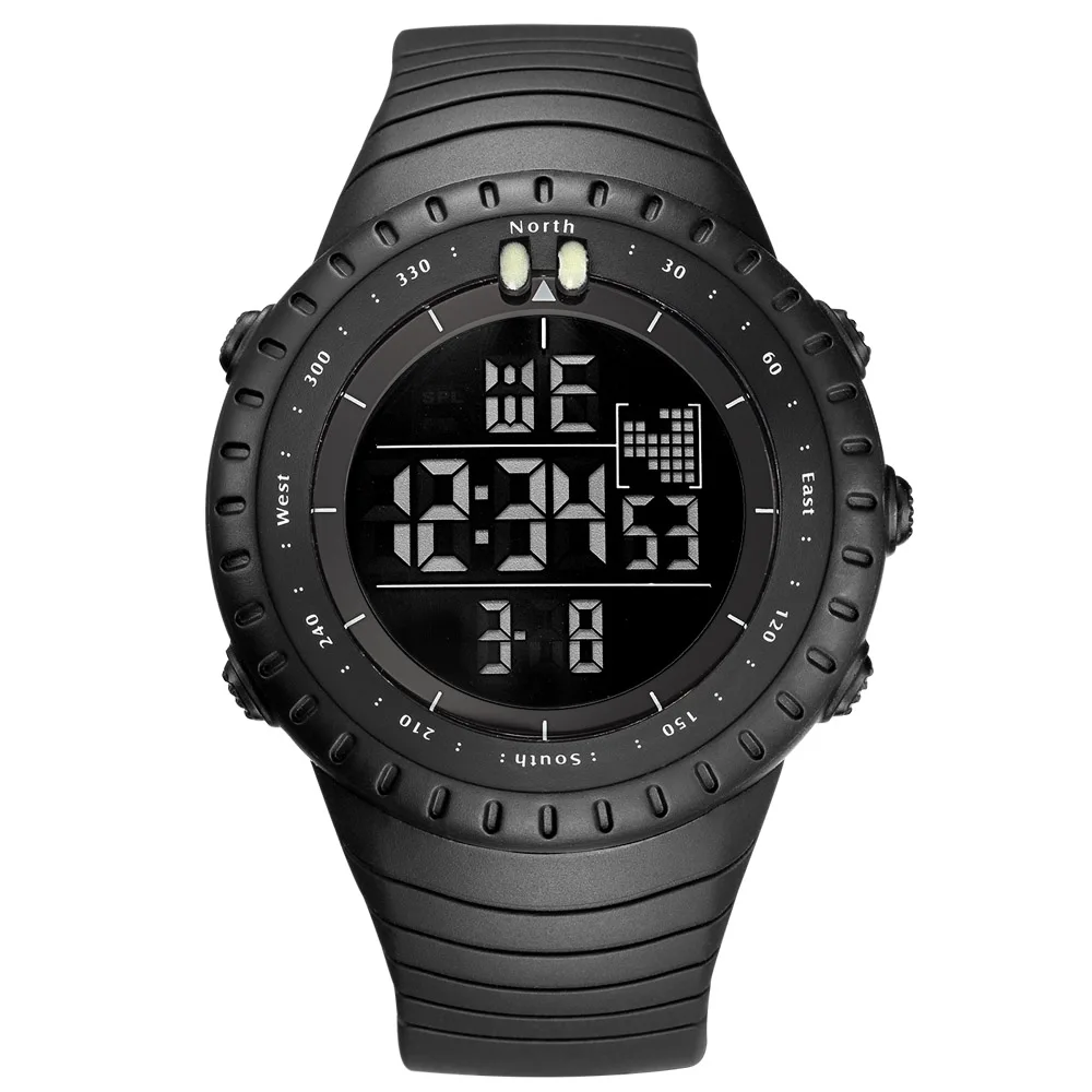 

Brand Men Sports Watches 50m Waterproof Digital LED Military Watch Men Outdoor Electronics Wristwatches Relogio Masculino 2017