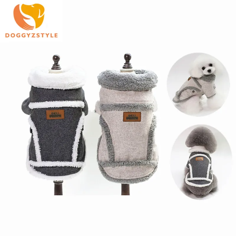 

Dog Winter Coat Dog Warm Clothes Jumpsuit Jacket Clothing Puppy Cat Overalls For Small Medium Dogs S-XXL DOGGYZSTYLE