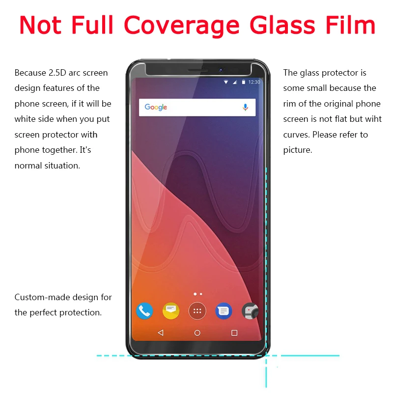 5 шт. закаленное Стекло для Wiko вид Экран протектор 9 H 2.5D взрывозащищенные телефон защитный Стекло Плёнки для wiko вид Стекло 5.7"