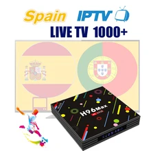 2019 Lifetime Free 60+ Spain IPTV Box,Android TV box Subscription Live Tv 1000+, Arabic India Japan No Yearly Fee Watching