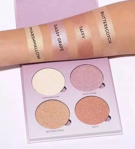 6 цветов Aurora Хайлайтер для макияжа палитра для макияжа GlowKit бронзатор для лица блеск для контурного макияжа Пигмент Макияж хайлайтер Pallete