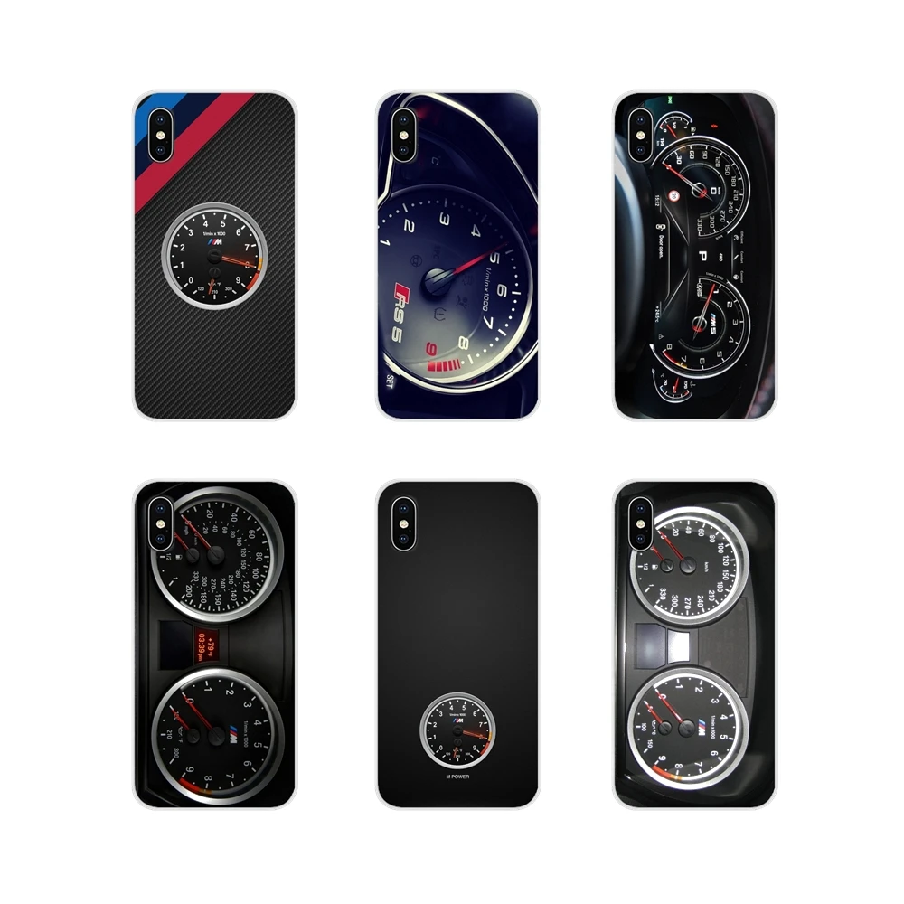 

Silicone Shell Cover For Apple iPhone X XR XS MAX 4 4S 5 5S 5C SE 6 6S 7 8 Plus ipod touch 5 6 Luxury sports car BMW M Dashboard