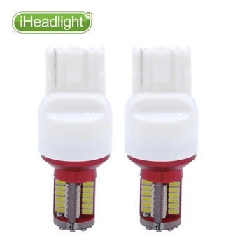 

2PCS T20 The car LED bulb turns the light 57SMD 7440W21W Super Bright white LED Car Backup Reversing Light Turn Signal Lamp