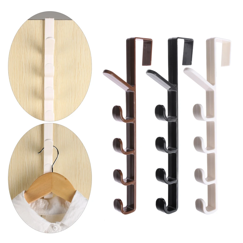 

Door Back Style Hat Clothes Bag Hanger Hook Rack Holder Cupboard Cabinet Garbage Bags Storage Holder Rack Organizer Hanging