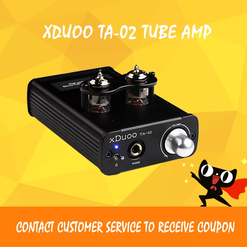 ASD xDuoo TA 02 High Performance 6J1x 2 Stereo Vacuum Tube Hifi AMP