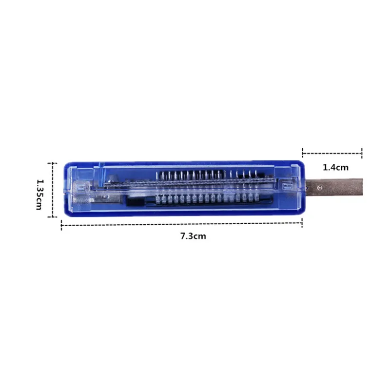 ЖК-вольтметр USB QC2.0 зарядное устройство Емкость ток детектор напряжение тестер метр voltimetro для сотового телефона power Bank скидка 20