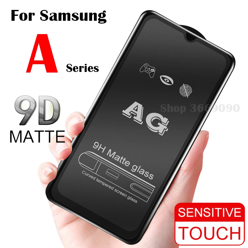 Матовое Защитное стекло для samsung A70 Galaxy A50 закаленное Flim A10 A20 A30 A40 Samsong Galexy A 10 40 30 50 70