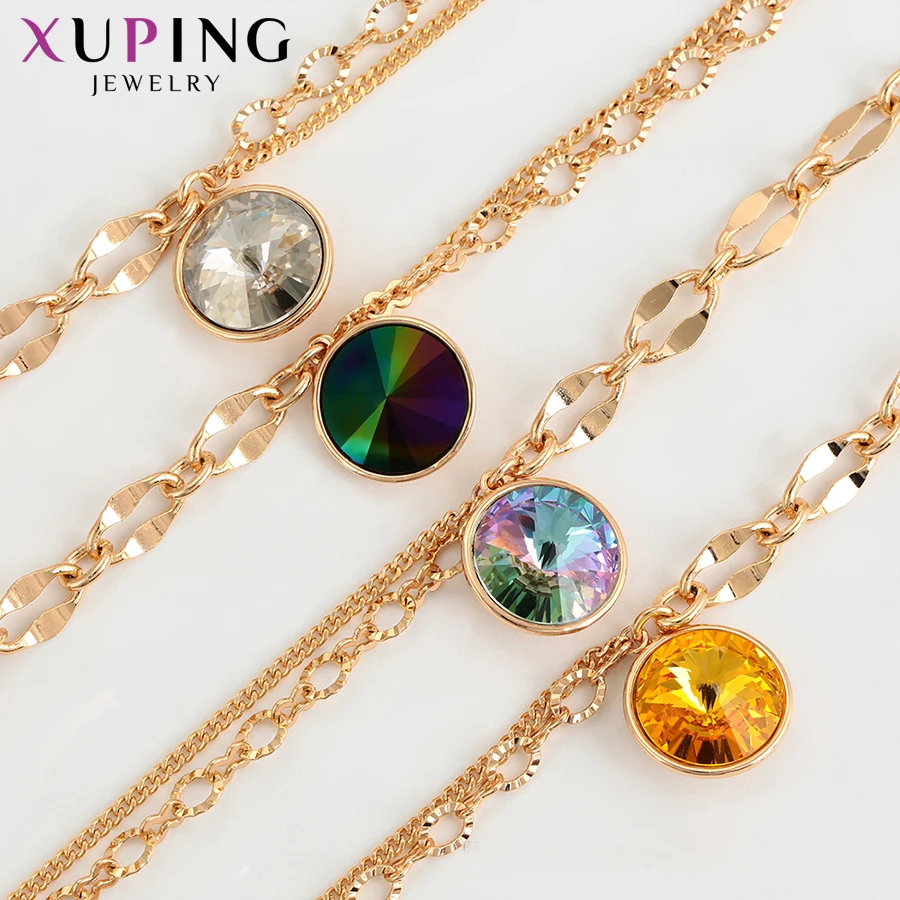 Xuping модные красивые браслеты кристаллы от Swarovski модные ювелирные изделия подарочная упаковка для элегантных дам S173.1-76068