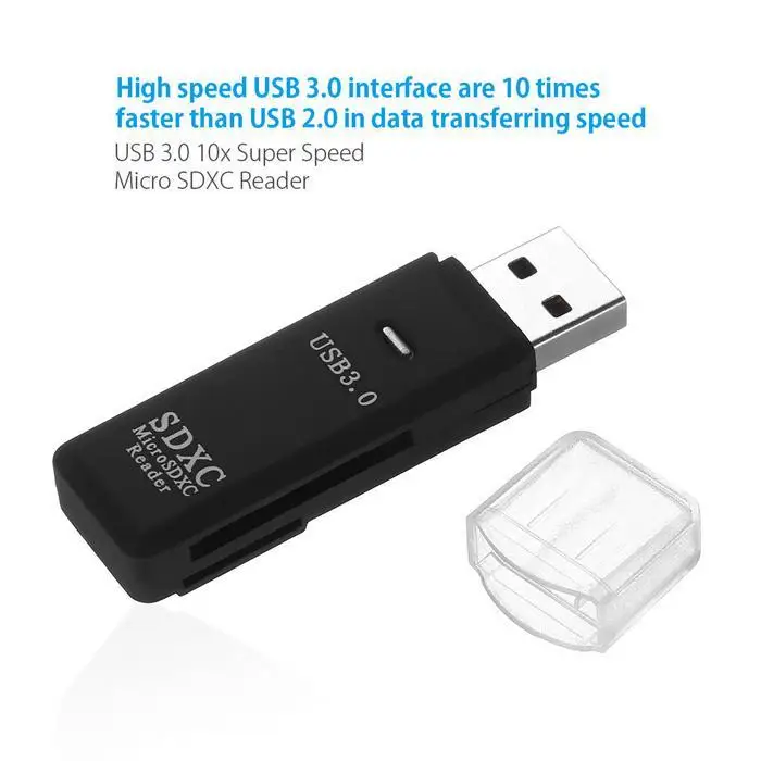 Высокоскоростной USB 3,0 микро SDXC SD, TF. SD интерфейс. TF карта памяти от 20% до 90% Reader Writer до 60 адаптер